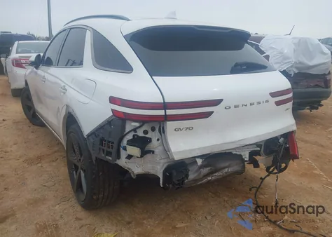 2022 Genesis Gv70 2.5T Awd z USA, uszkodzony, nr VIN KMUMADTBXNU046791